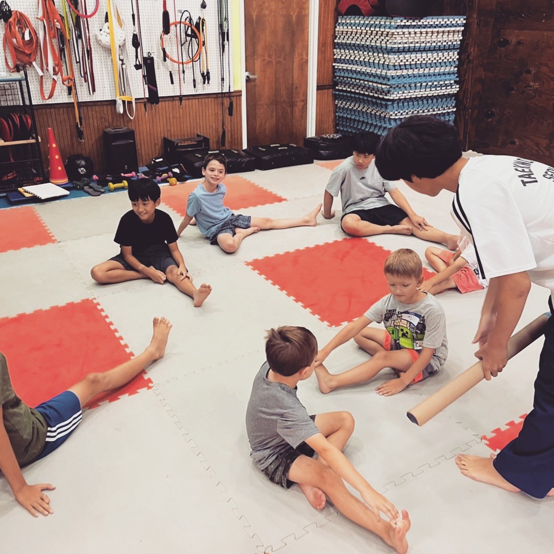 Children developing confidence and discipline